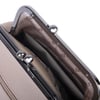 Nas Bag Mini Vintage Burslu Klipsli Kadın Omuz ve Çapraz Çanta Kum Victoria ( 20x17 cm)
