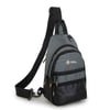 Nas Bag-Nas Polo (Waterproof) Outdoor Erkek Bel Ve Çapraz Body Bag Gri