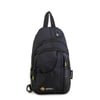 Nas Bag-Nas Polo (Waterproof) Outdoor Erkek Bel Ve Çapraz Body Bag Siyah