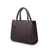 Nas Bag Orjinal Kadın El ve Omuz Çantası Klasik Şık Kahve Nero (En :30 cm Boy:26cm)