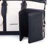 Nas Bag Premium 2 li Set El ve Çapraz Çanta ile Cüzdan Takım Siyah