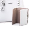 Nas Bag Premium 2li set Çanta El Omuz ve Çapraz Çanta Cüzdan Beyaz
