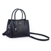 Nas Bag Premium 2li set Çanta El Omuz ve Çapraz Çanta Cüzdan Siyah