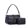 Nas Bag Premium Seri Mini 2li Set Çapraz El ve Cüzdan Seti Siyah