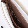 Nas Bag Premium Seri Mini 2li Set Çapraz El ve Cüzdan Seti Beyaz