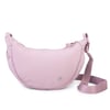 Nas Bag Ultra Hafif Kadın Spor Günlük Nas Bag Minimalist Günlük Ayarlanabilir Askılı Mini Hobo Çanta (en 25 cm ;boy 22 cm ) Pudra