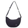 Nas Bag Ultra Hafif Kadın Spor Günlük Nas Bag Minimalist Günlük Ayarlanabilir Askılı Mini Hobo Çanta (en 25 cm ;boy 22 cm ) Siyah