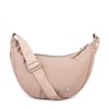 Nas Bag Ultra Hafif Kadın Spor Günlük Nas Bag Minimalist Günlük Ayarlanabilir Askılı Mini Hobo Çanta (en 25 cm ;boy 22 cm ) Vizon