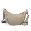 Nas Bag Ultra Hafif Kadın Spor Günlük Nas Bag Minimalist Günlük Ayarlanabilir Askılı Mini Hobo Çanta (en 25 cm ;boy 22 cm ) Haki