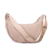 Nas Bag Ultra Hafif Kadın Spor Günlük Nas Bag Minimalist Günlük Ayarlanabilir Askılı Mini Hobo Çanta (en 25 cm ;boy 22 cm ) Vizon