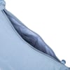 Nas Bag Ultra Hafif Kadın Spor Günlük Nas Bag Minimalist Günlük Ayarlanabilir Askılı Mini Hobo Çanta (en 25 cm ;boy 22 cm ) Mavi