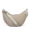 Nas Bag Ultra Hafif Kadın Spor Günlük Nas Bag Minimalist Günlük Ayarlanabilir Askılı Mini Hobo Çanta (en 25 cm ;boy 22 cm ) Haki