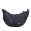 Nas Bag Ultra Hafif Kadın Spor Günlük Nas Bag Minimalist Günlük Ayarlanabilir Askılı Mini Hobo Çanta (en 25 cm ;boy 22 cm ) Siyah