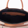 Nas Bag Unisex Business Bag Laptop ve Evrak Çantası El ve Çapraz Çanta Kum Taba Belinda 