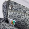 Nas Bag Unisex Büyük Boy Çok Gözlü Su Geçirmez Sırt Çantası Gri