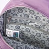 Nas Bag Unisex Büyük Boy Çok Gözlü Su Geçirmez Sırt Çantası Mor 