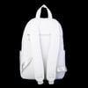 Nas Bag Unisex Büyük Boy Çok Gözlü Su Geçirmez Sırt Çantası Beyaz
