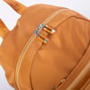 Nas Bag Unisex Büyük Boy Çok Gözlü Su Geçirmez Sırt Çantası Hardal