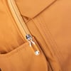 Nas Bag Unisex Büyük Boy Su Geçirmez Çok Gözlü Extra Hafif Sportif Sırt Çantası Hardal 