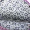 Nas Bag Unisex Büyük Boy Su Geçirmez Çok Gözlü Extra Hafif Sportif Sırt Çantası Mor
