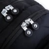 Nas Bag Unisex Su İtici Özellik Kazandırılmış Çok Gözlü Büyük Boy Sırt Çantası Siyah