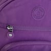 Nas Bag Unisex Su İtici Özellik Kazandırılmış Çok Gözlü Büyük Boy Sırt Çantası Mor