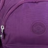 Nas Bag Unisex Zararlı Kimyasal İçermeyen Waterproof Sırt Çantası Mor