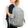 Nas Bag Unisex Zararlı Kimyasal İçermeyen Waterproof Sırt Çantası Açık Gri