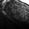 Nas Bag Unisex Zararlı Kimyasal İçermeyen Su İtici Özelliğe Sahip Omuz ve Sırt Çantası Dönüştürülebilir Tasarım  Siyah