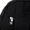 Nas Bag Unisex Zararlı Kimyasal İçermeyen Waterproof Sırt Çantası Siyah (30x44 cm )