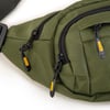 Nas Bag (Waterproof) Outdoor Fonksiyonel Çok Gözlü Erkek Bel ve Body Bag Haki Yeşil