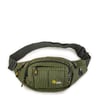 Nas Bag (Waterproof) Outdoor Fonksiyonel Çok Gözlü Erkek Bel ve Body Bag Haki Yeşil