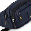 Nas Bag (Waterproof) Outdoor Fonksiyonel Çok Gözlü Erkek Bel ve Body Bag Lacivert 