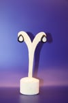 925 Sterling Silver Quartz Teardrop Earrings
