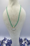 A Protective Necklace Blue Eye on Her