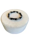 Black Star, Handmade Knitted Bracelet