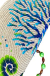 Blue Corals Handmade Clutch