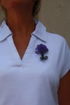 Carnation Flower Brooch, Handmade