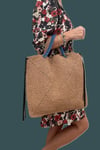 Chic & Versatile Raffia Tote Bag