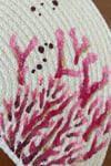 Coral Reef Hand Painted Clutch