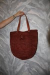 Dark Orange Natural Elegance Tote Bag
