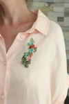 Flower Bouquet Handmade Brooch Gift for Her 