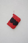 Handmade Naturally Cloured Red Clutch Bag