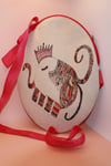 Kids Unique Design Pink Strap Crossbody Bag 