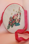 Kids Unique Design Pink Strap Crossbody Bag 