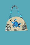 Patience and Beauty Hand-painted Multipurpose Bag