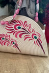 Peacock Feather  Elegant Clutch Bag