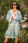 Reef Design Cotton Beachwear / Bathrobe