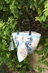 Seahorse Love Handmade Tote Bag