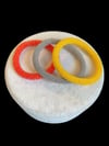 Set of 3 Bracelets Handmade Shiny Summer